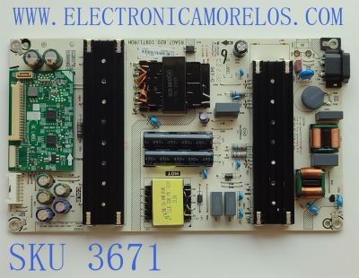 FUENTE DE PODER PARA TV TOSHIBA / NUMERO DE PARTE 291094 / RSAG7.820.10971/ROH / PANEL HD550Y3U72-TAL5KT\S0\GM\ROH / DISPLAY HV550QUB-E1D / MODELO 55M550KU 55M550U